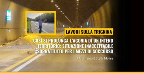 Lavori sulla Trignina, così si prolunga l’agonia per un intero territorio