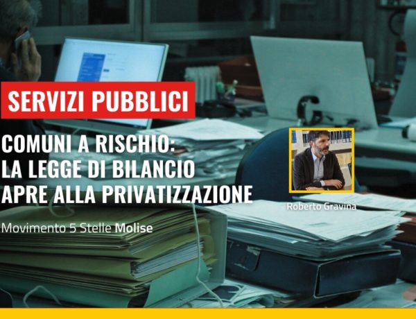 Legge di Bilancio: rischio privatizzazione per servizi pubblici