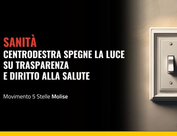 Sanità, il centrodestra spegne la luce su trasparenza e diritto alla salute