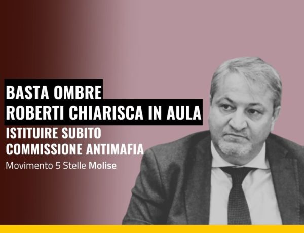 Basta ombre, Roberti chiarisca in Aula: subito Commissione antimafia